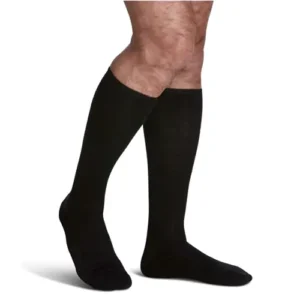Merino Wool (240) Calf 20-30mmHg Compression Stockings For Men By Sigvaris