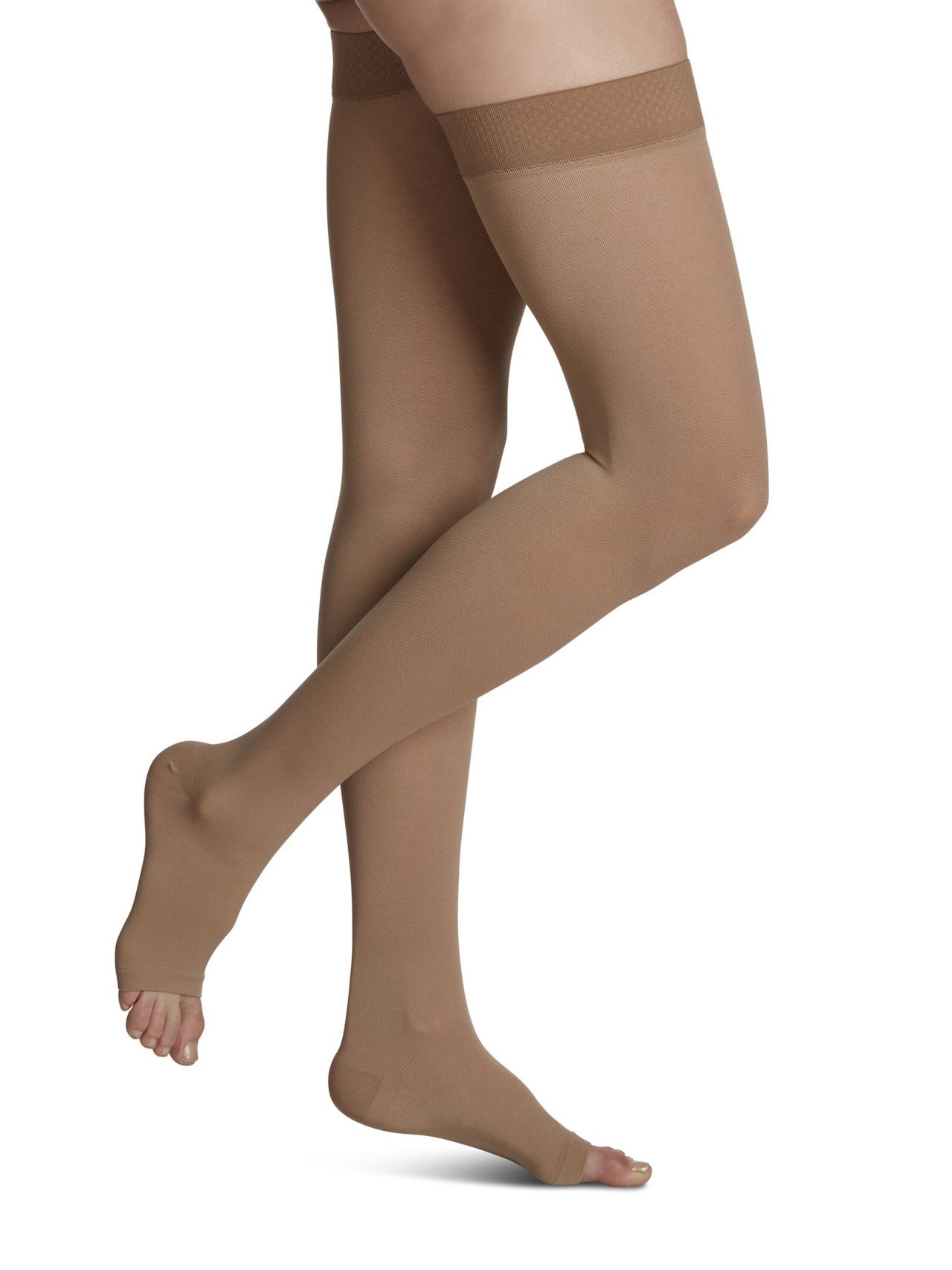 Cotton (230) Thigh High 20-30mmHg Compression Stockings By Sigvaris - Image 3