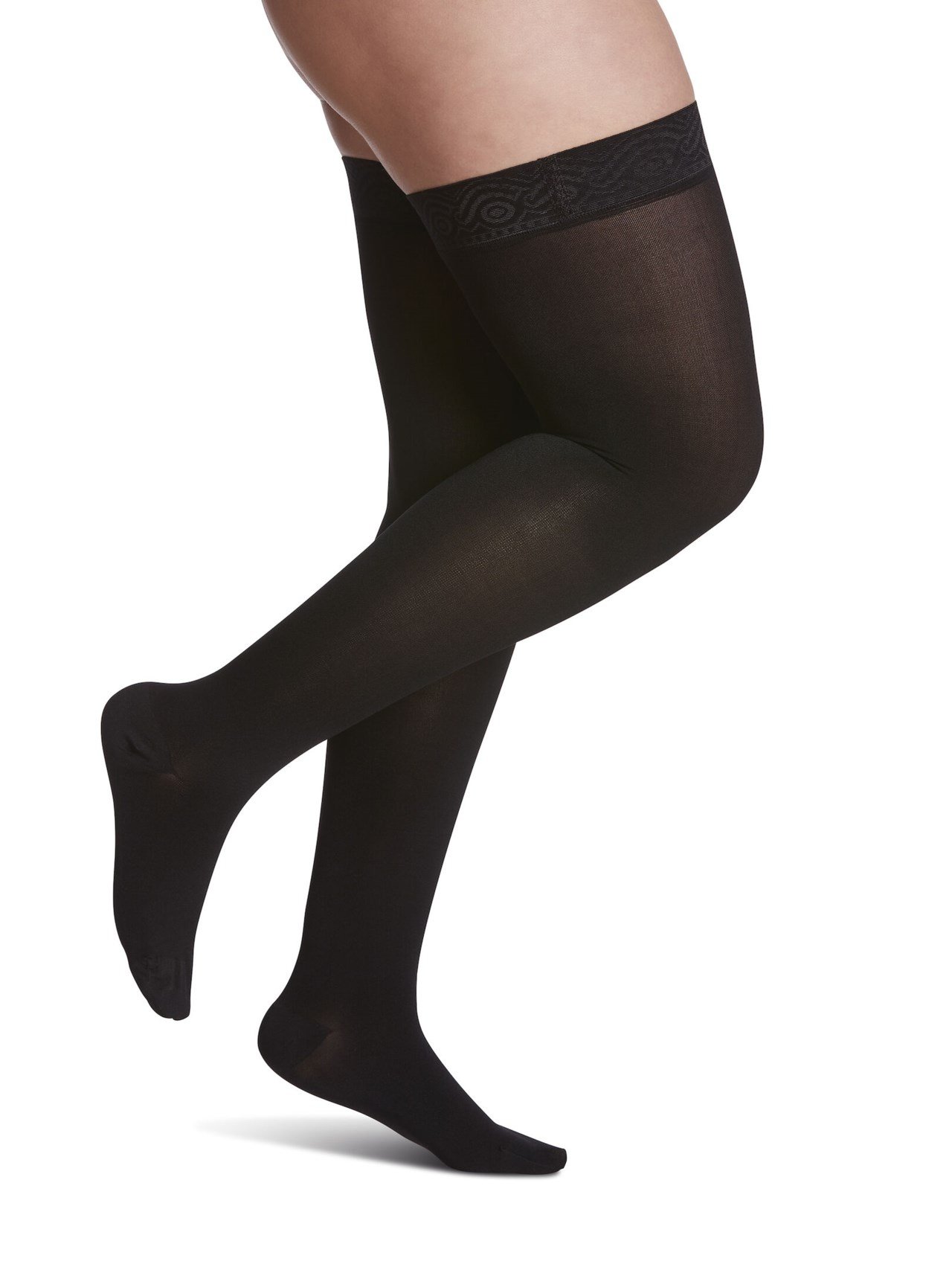 Cotton (230) Thigh High 20-30mmHg Compression Stockings By Sigvaris - Image 5