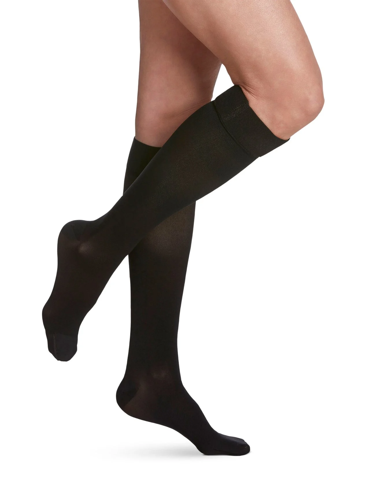 Essential Opaque (860) Calf 20-30mmHg Compression Stockings For Women By Sigvaris - Image 2