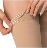 Essential Opaque (860) Thigh High Open Toe with Grip Top 20-30mmHg & 30-40 mmHg Compression Stockings for Men By Sigvaris - Image 3